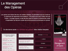 Tablet Screenshot of opera-management.fr